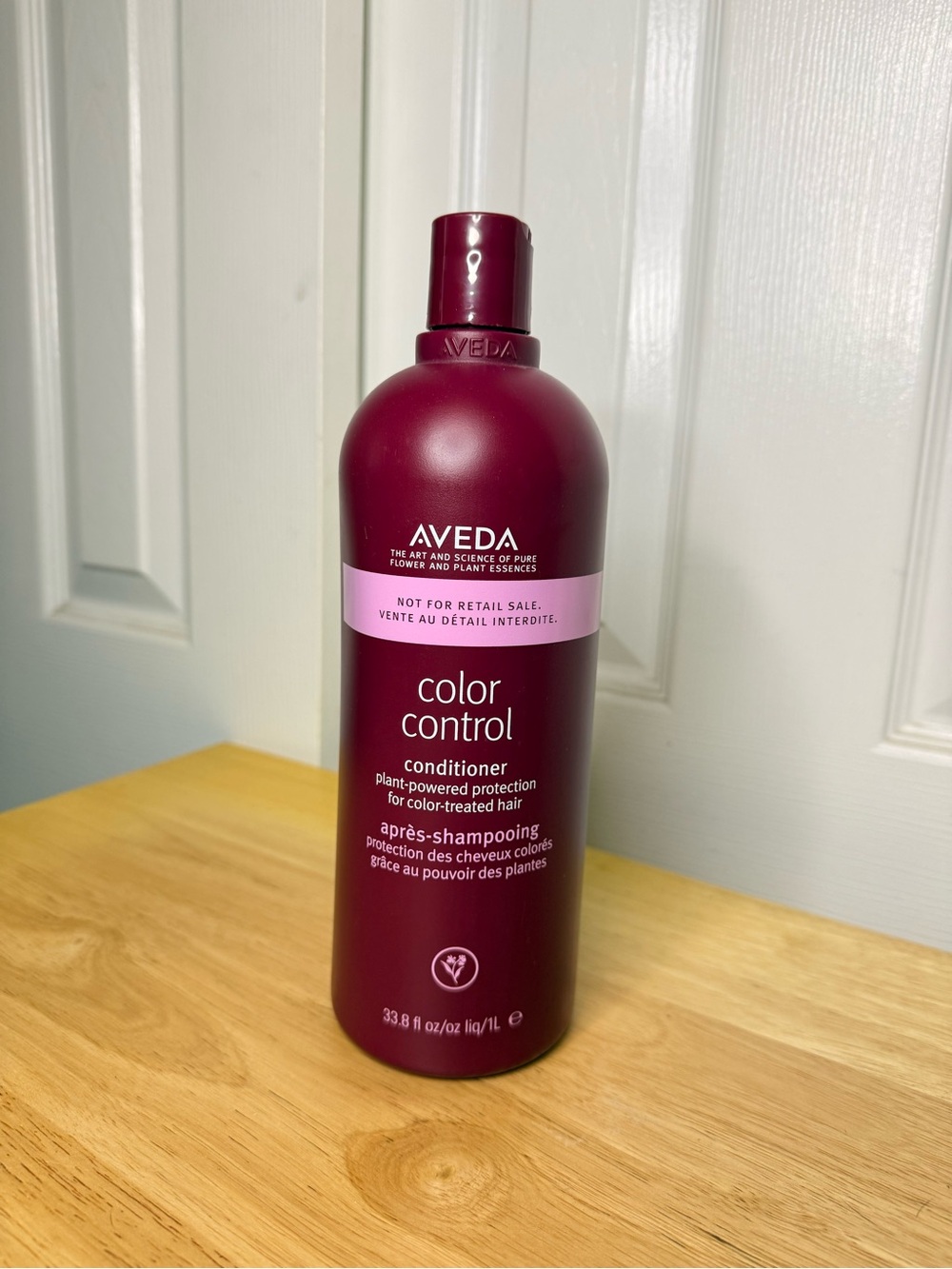 AVEDA Color Control Conditioner — Deep Burgundy Bottle